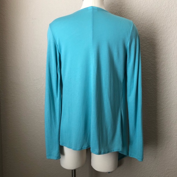 🚫 SOLD Aqua Loose Cascading Cardigan by ALLOY - Picture 5 of 7